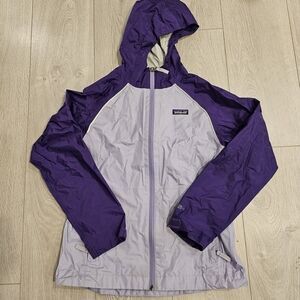Patagonia Girls Purple &  Violet and H2no Jacket